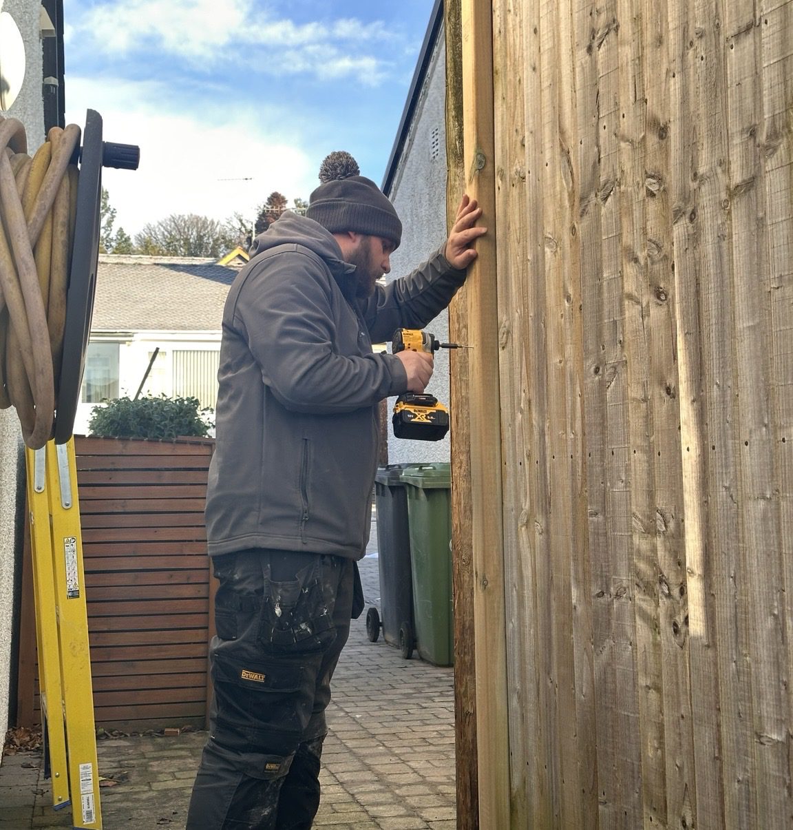 Installation timber gate pic for about us page