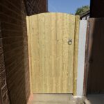 Curved top Side gate in Fulwood