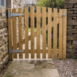 Picket Style timber side gate installed by The Side Gate Company