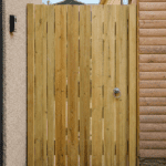 Standard timber side gate installed by The Side Gate Company
